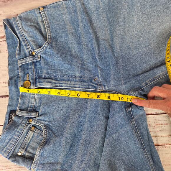 Escada Sport Womens Barrel Jeans 6 (US) 36(EU) High Rise Medium Wash Taper Denim - Picture 8 of 11